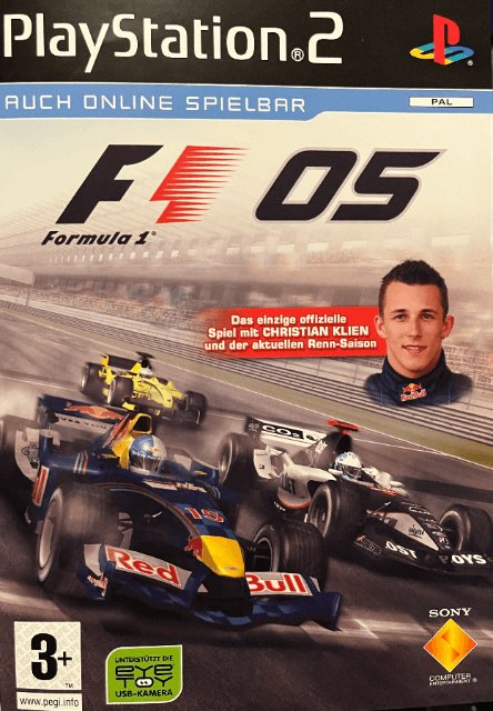 F1 05 box art for Playstation 2